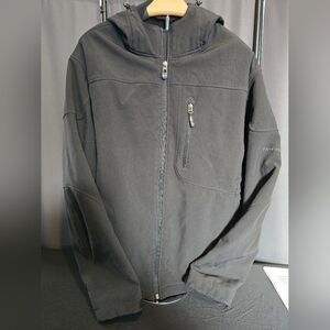 Free Country Men's Hooded Winter Jacket – Black – Size Large Excellent Condition